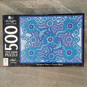 SALTWATER PEOPLE by Steven Bekue - 500-Piece Jigsaw Puzzle  NWOT